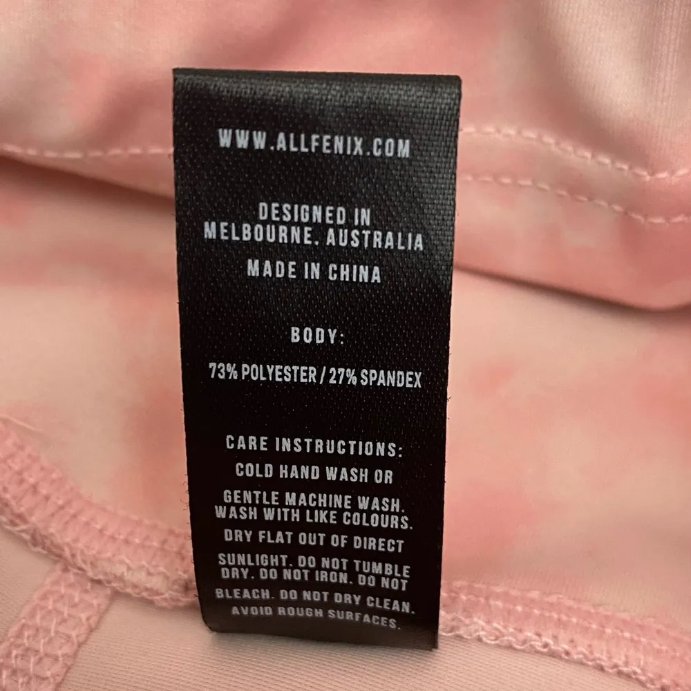 All Fenix X Anthropologie Tie Dye High Rise Leggings: Blush Pink - Image 12