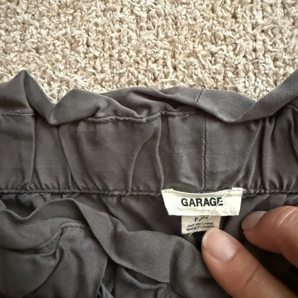 Garage  Charcoal Cargo Shorts - Image 3