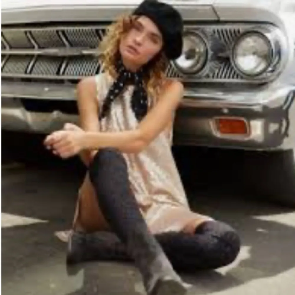 Lost + Wander Sequin Sleeveless Shift Mini Cocktail Dress Size XS Champagne Gold - Image 4