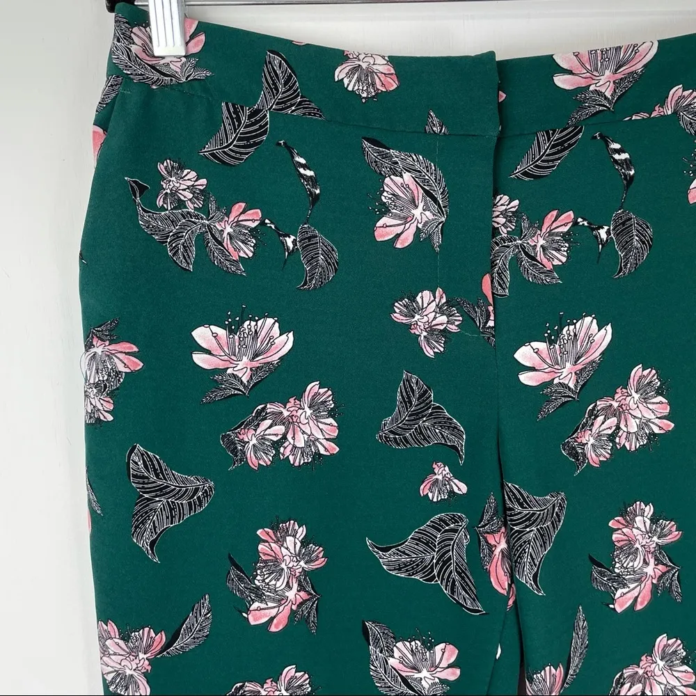 Eliane Rose Emeral Green Floral Trouser Pants Fall - Image 13