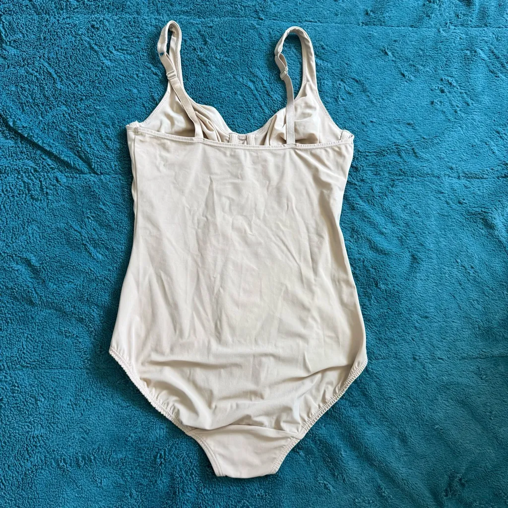 Wacoal 801165 Try Slenderness Seamless Body Briefer 36B Beige Shaper Bodysuit - Image 12