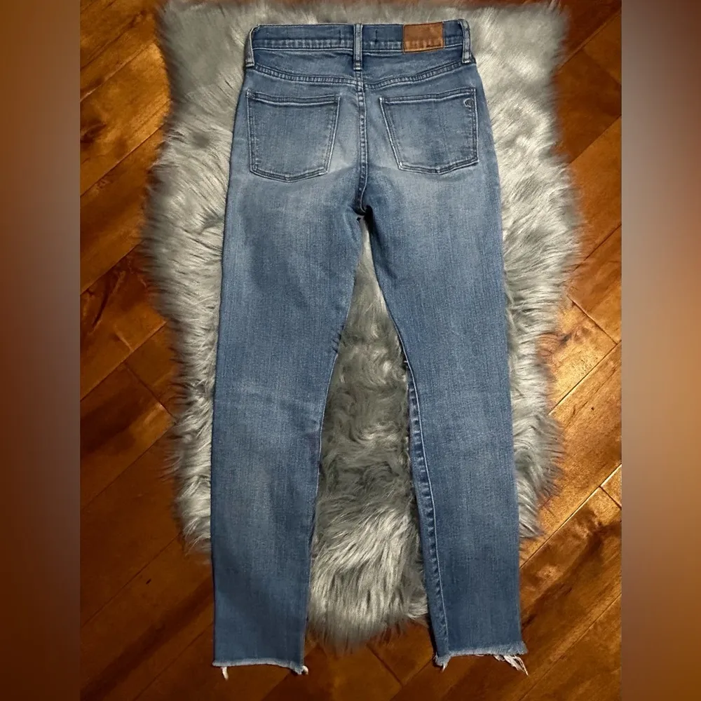Madewell 9" High-Rise Skinny Crop Jeans in Bruce Wash Jeans Size 25 - Image 5