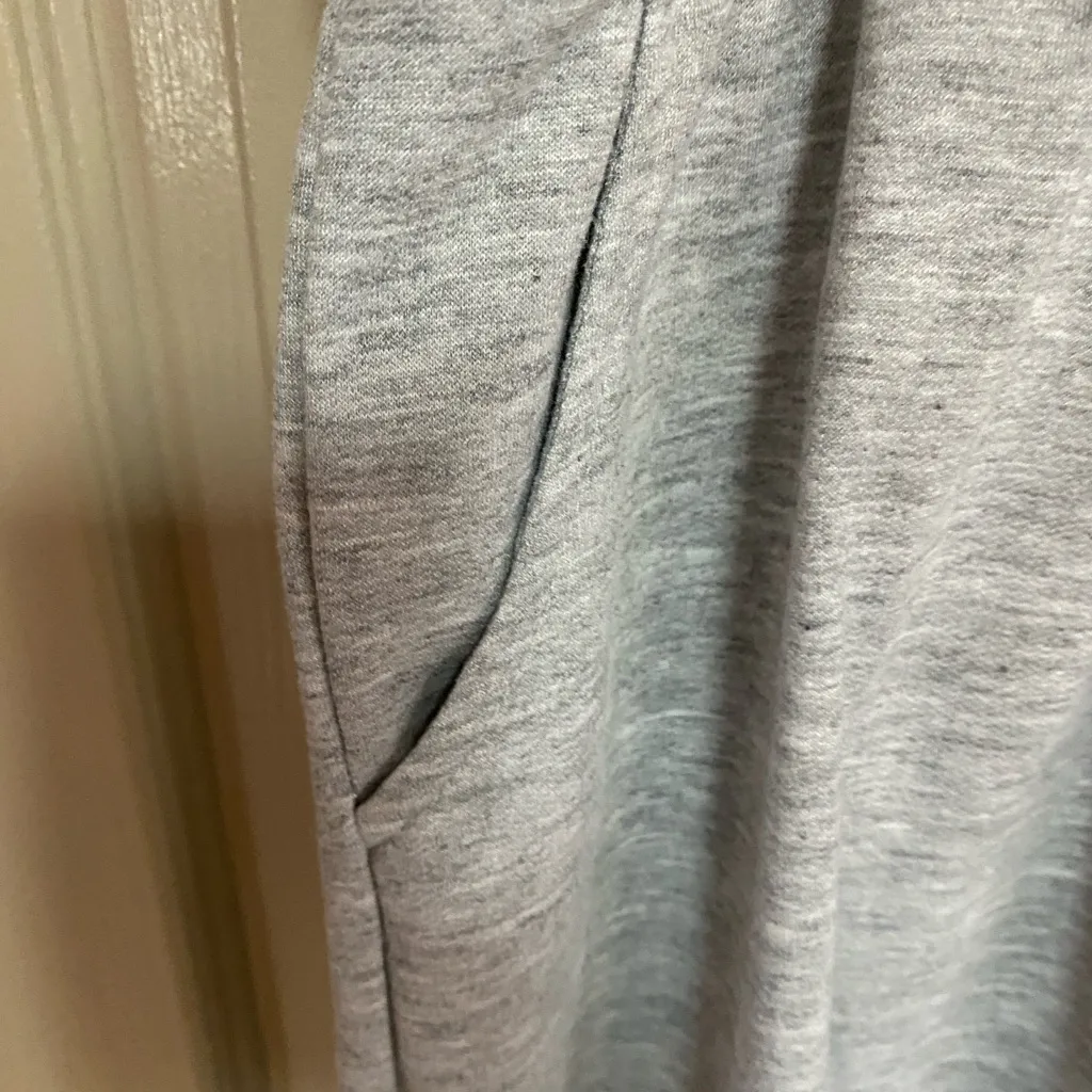 Stylish Gray Joggers with Graphic Design Size undefined - Image 4