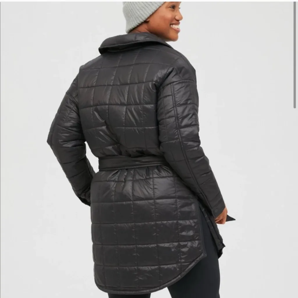 Offline by Aerie Long Quilted Puffer Coat - Image 2