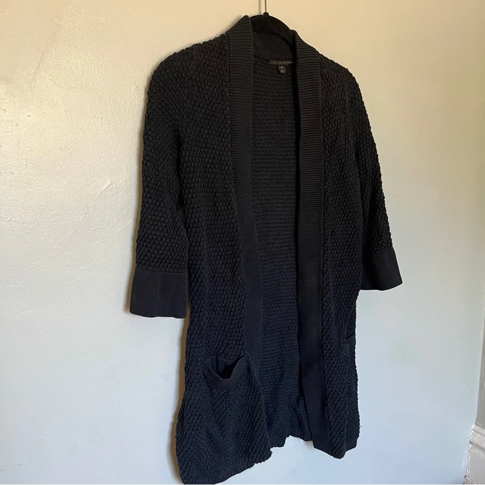 Anthropoligie Atlier Women's Black Knit Sweater xs - Image 2