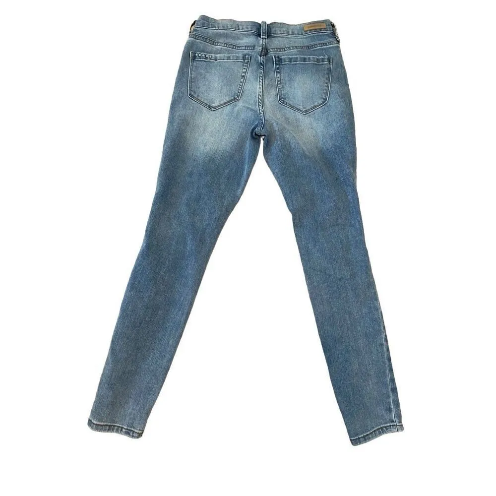 Blank NYC The Great Jones High Rise Skinny Distressed Jeans Straight Leg Sz 24 - Image 2