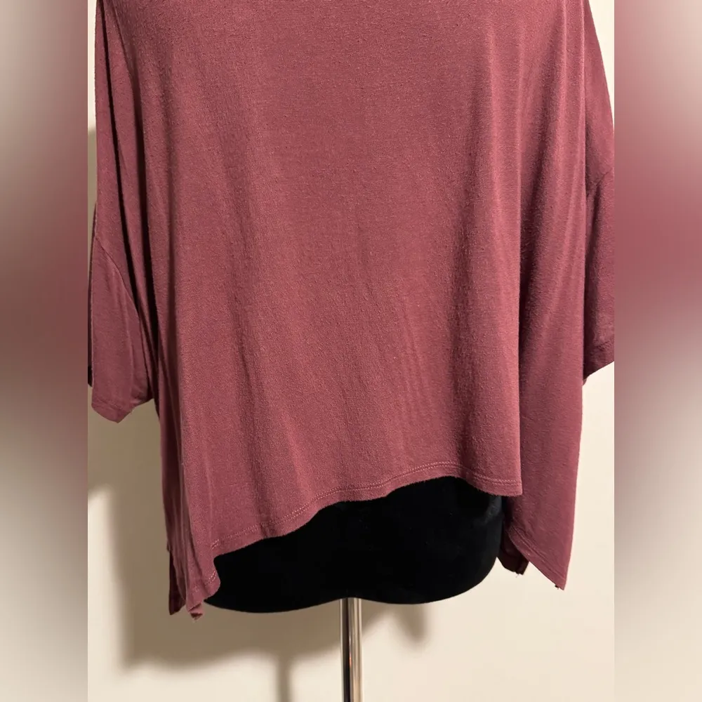 EUC Arula Maroon and Tan Texas Graphic Tee size XL Red - Image 10