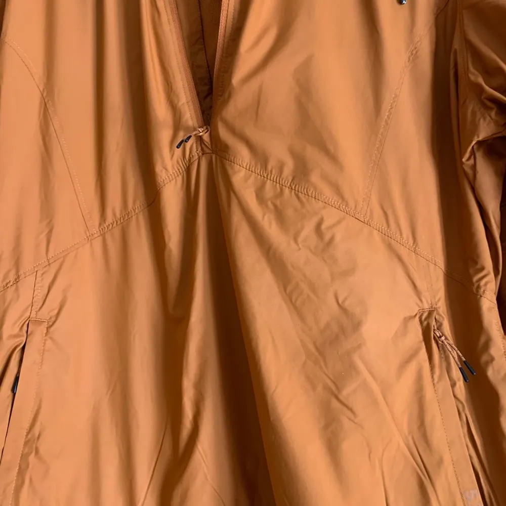 5.11 Women Pullover Hoodie Coat Lightweight Size M Orange Outerwear Jacket - Image 2