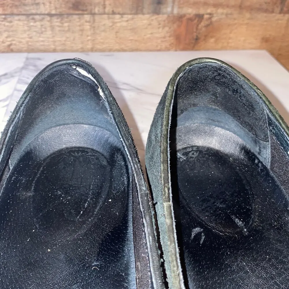 Dansko Metallic Bronze Olivia Snake Flats Size 40 / 10 - Image 8