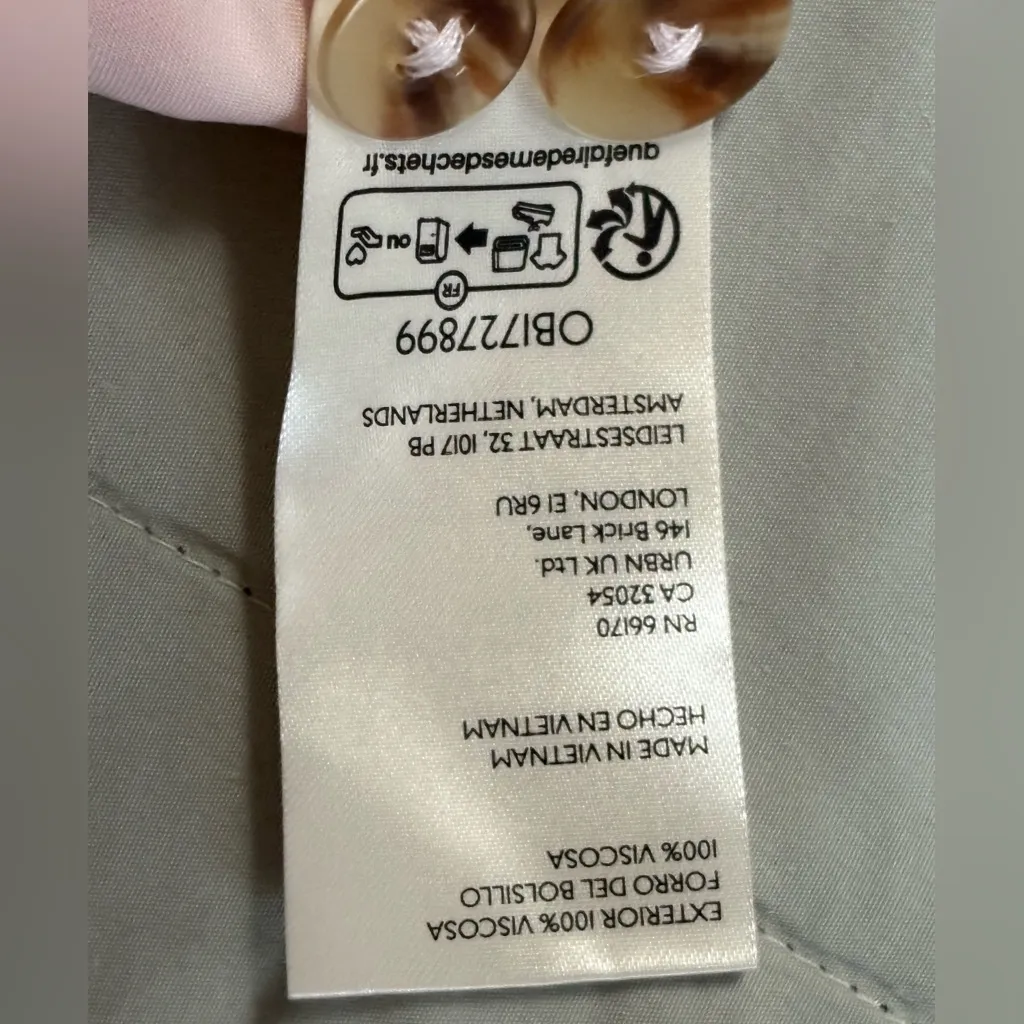 Maeve Multicolor Patterned Straight Legged Viscose Pants Size‎ XXS NWOT - Image 5