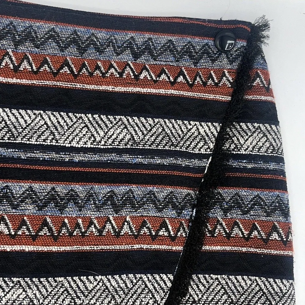 Sam Edelman  Fringe Textured Trimmed Skirt Women’s Size 8‎ - Image 5