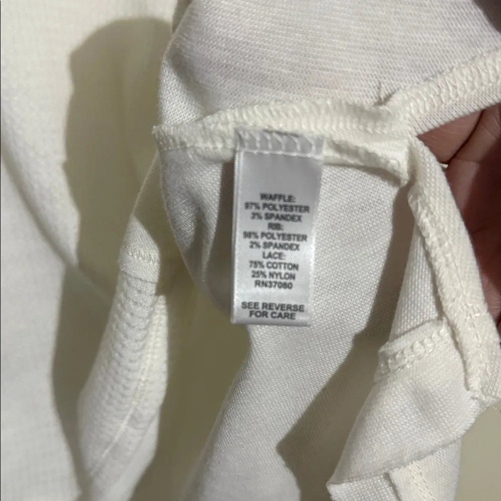 🎄Cato Cream V-Neck Long Sleeve Top - Image 5