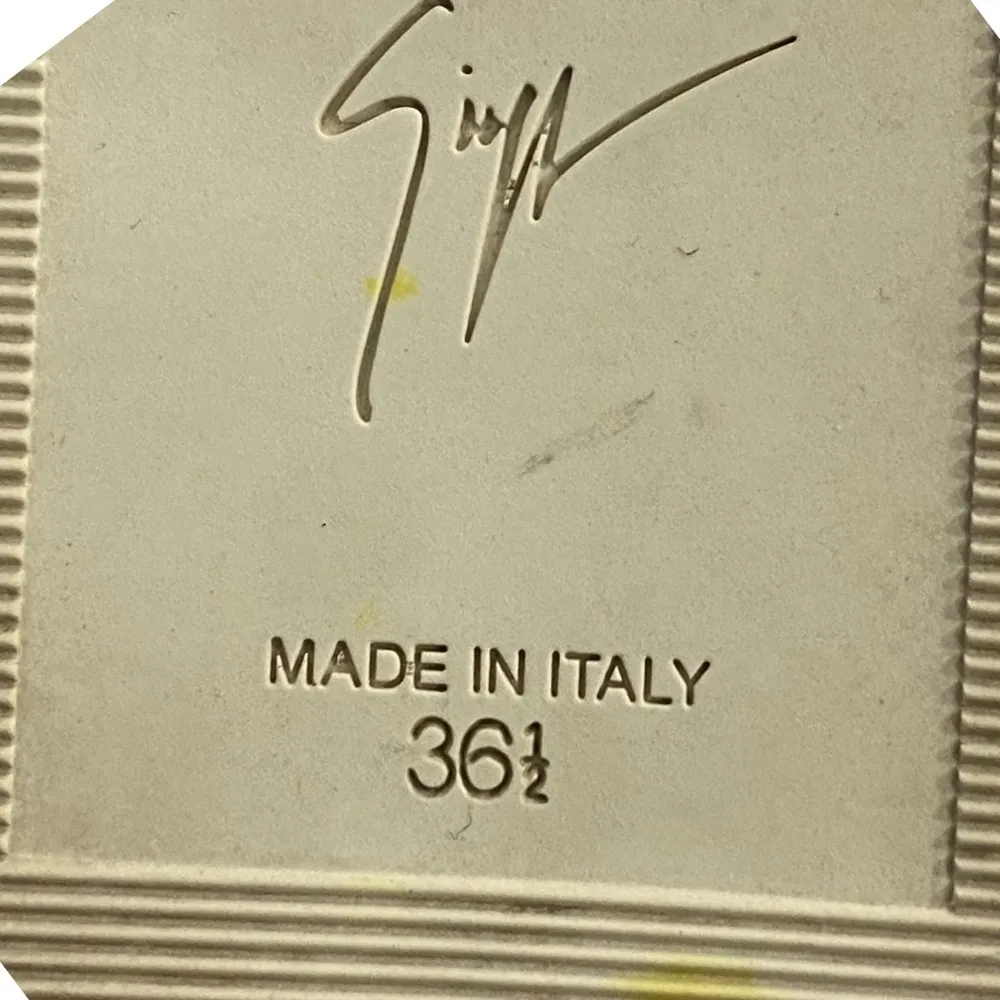 Giuseppe Zanotti Soma50 Studded High Top Wedge Women's Blue High-Top Sneakers - Image 7