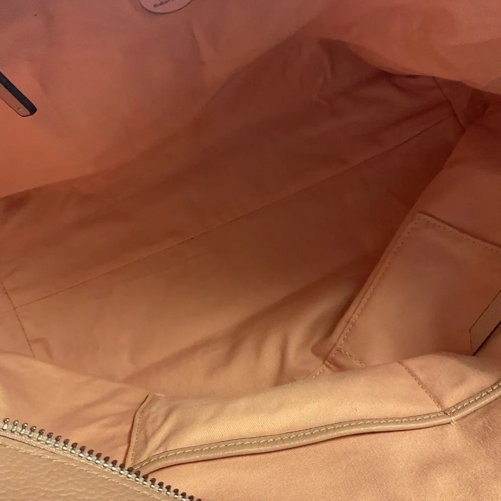 Coccinelle Soft Italian Leather Tote Bag Pink - Image 3