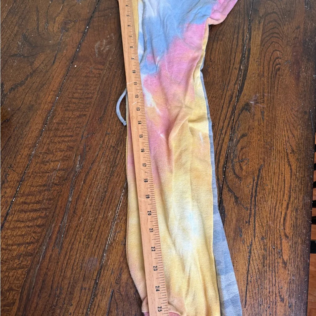 Honeyme Colorful Tie-Dye Camo Long Sleeve and joggers Set‎ L - Image 6