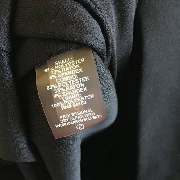 CALVIN KLEIN SQUARE NECK SHEATH MIDI DRESS SIZE‎ 2 - Image 5