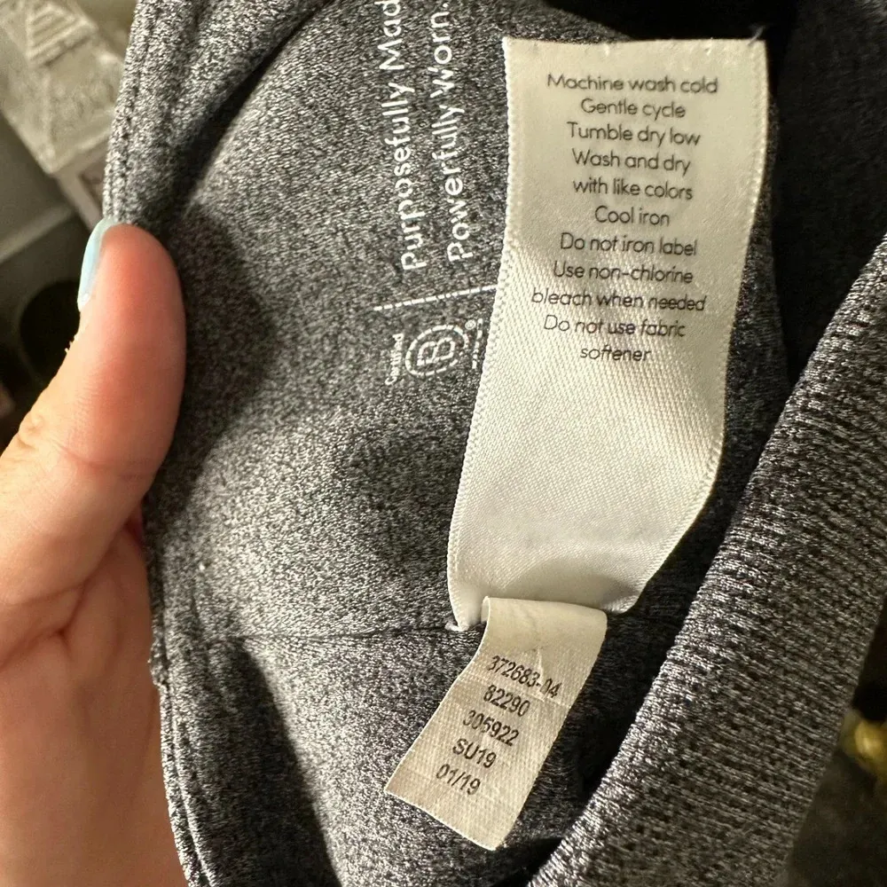 Athleta Barre Kickeflare legging size Xxs gray slit hem athleisure leggings - Image 5