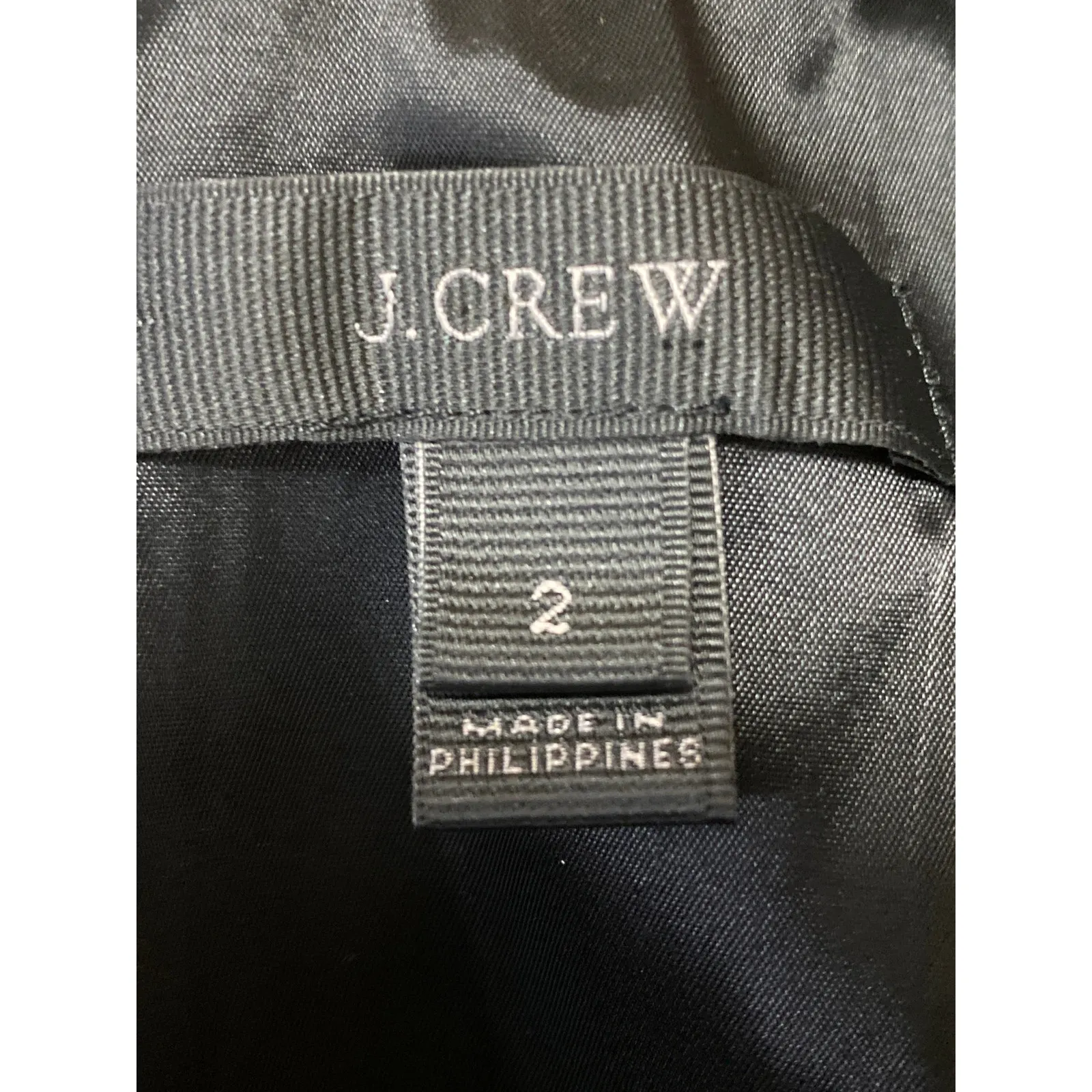 J.Crew Going Places Black Gray Tweed Pocket Sleeveless Layered Sheath Dress Sz 2 - Image 4