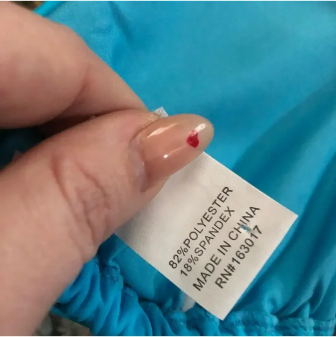 Tayla Blue Triangle Halter Bikini 6 - Image 7