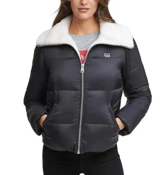Levi’s Vintage Sherpa Lined Puffer Jacket  - Image 2