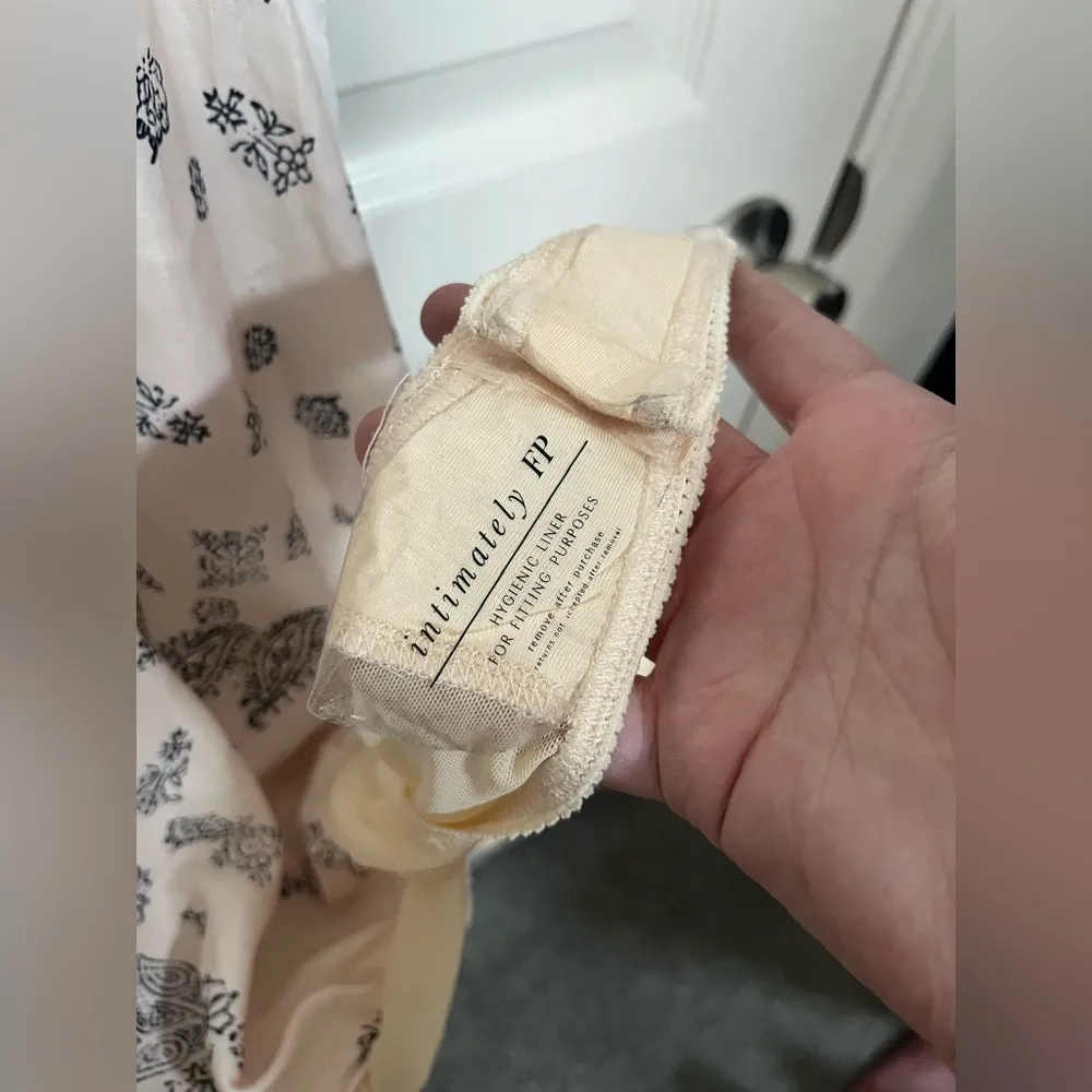 Free People 1 Thing Paisley Print Bodysuit Bandana - Image 8