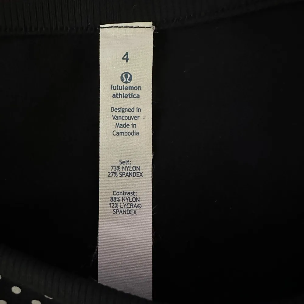 Lululemon Out Of This World Tee Biggy Dot Printed Black Ghost/Black/Black - Image 4