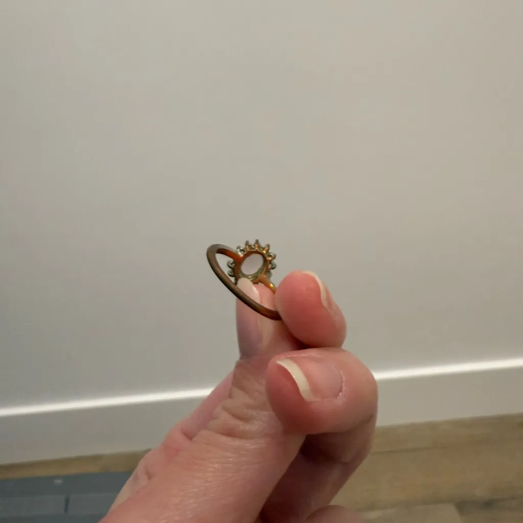 Charming Charlie Pale Pink Diamond Ring - Image 2