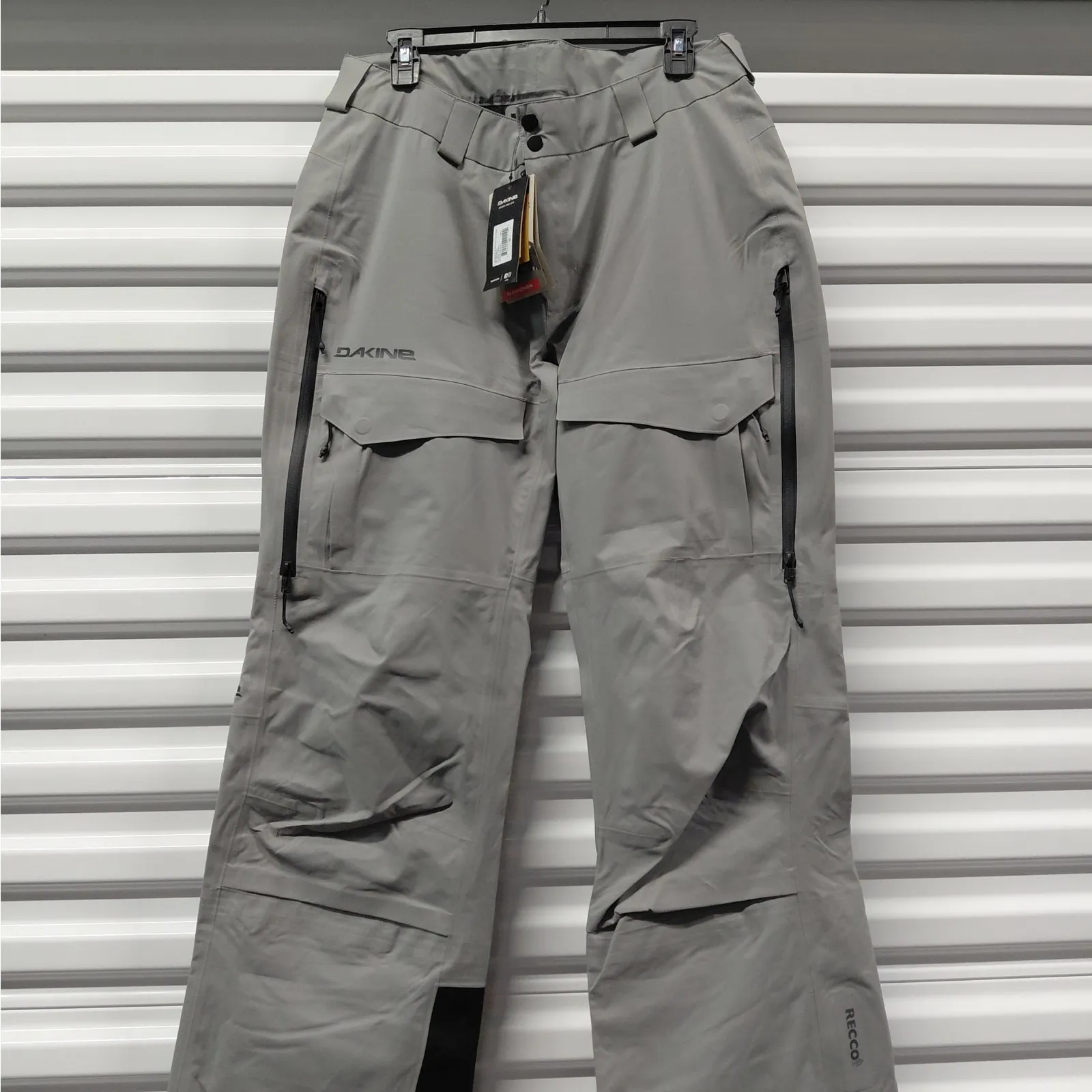 Dakine Womens Snow Pants Size Medium Gray Insulated RECCO Snowboard Ski Outdoor - Image 4