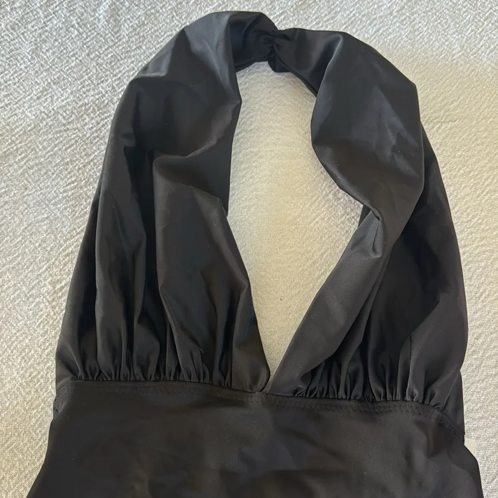 NORMA KAMALI halter neck Low Back swimsuit, Black, Small, BRAND NEW, $160 - Image 13