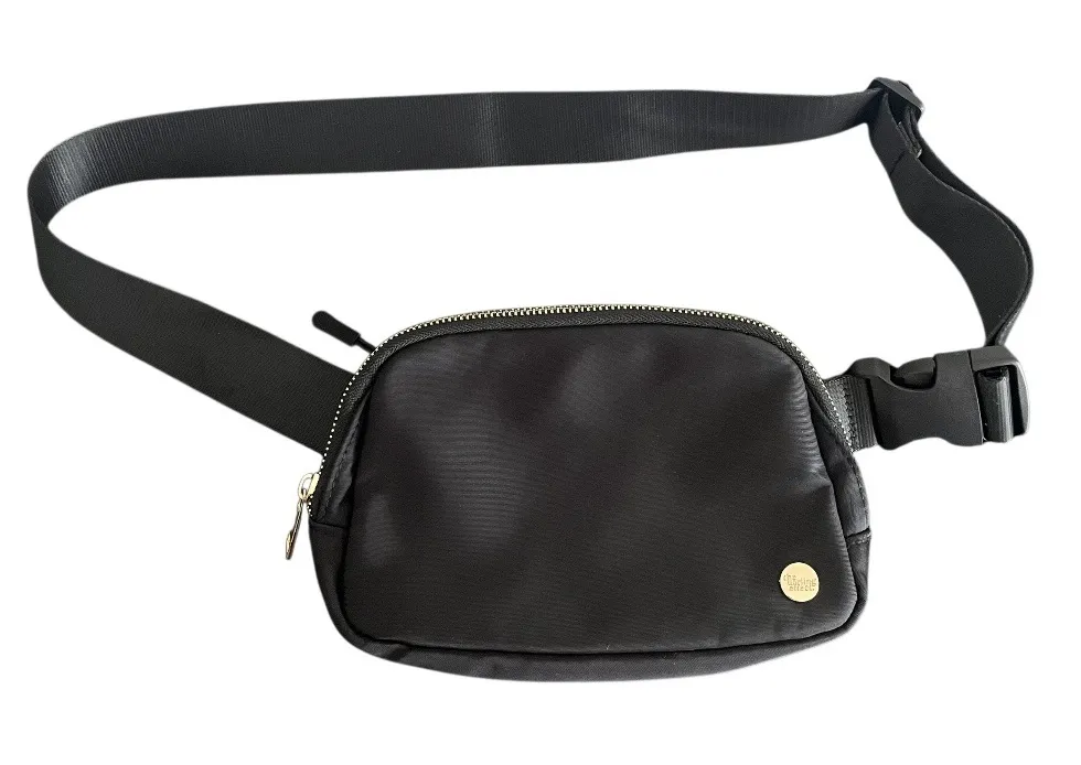 Darling Effect Belt Bag Adjustable Strap Black Chest Waist 7.5in X 5in Small - Image 1