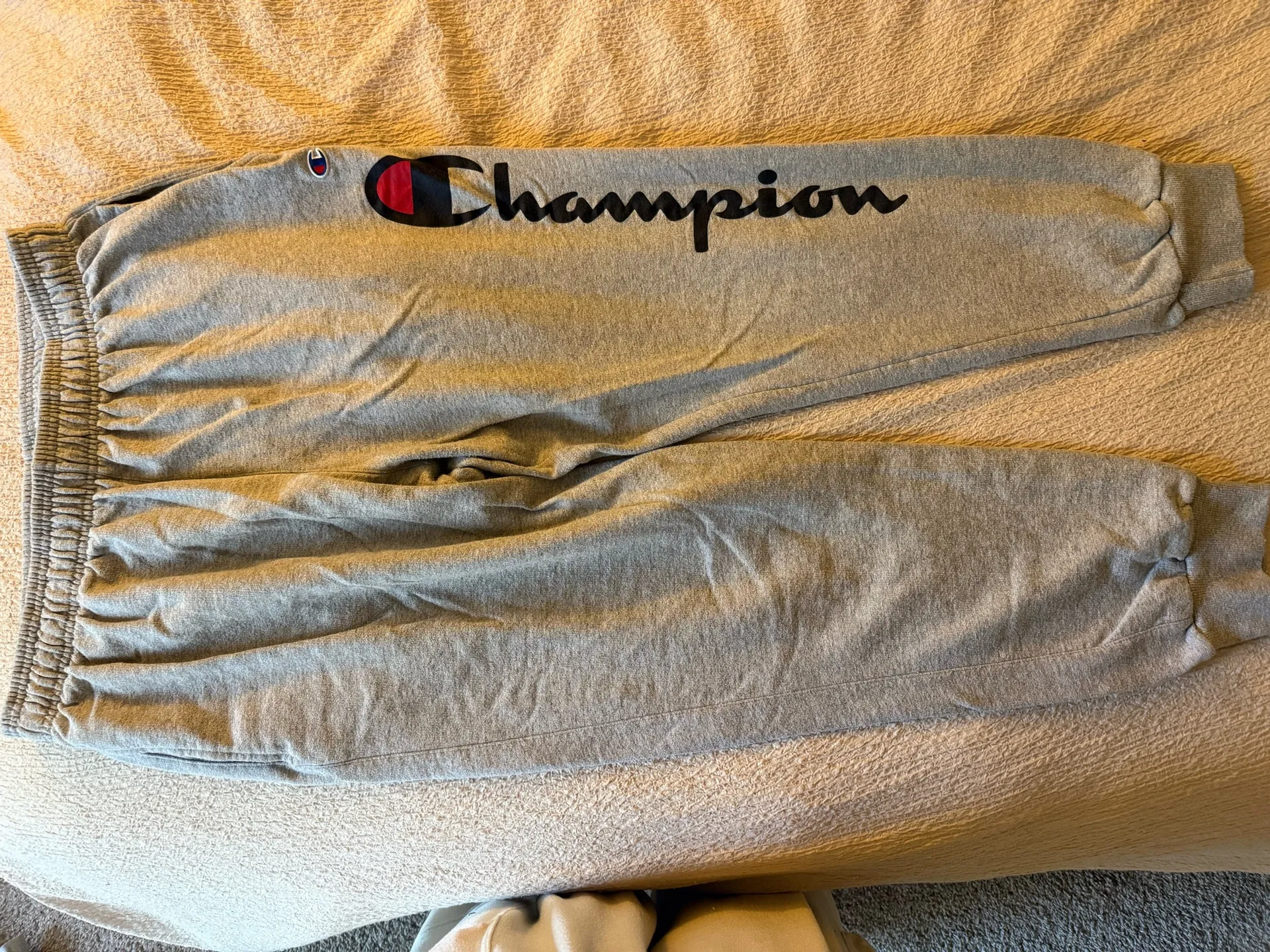 Champion Sweatpants Grey - Image 3