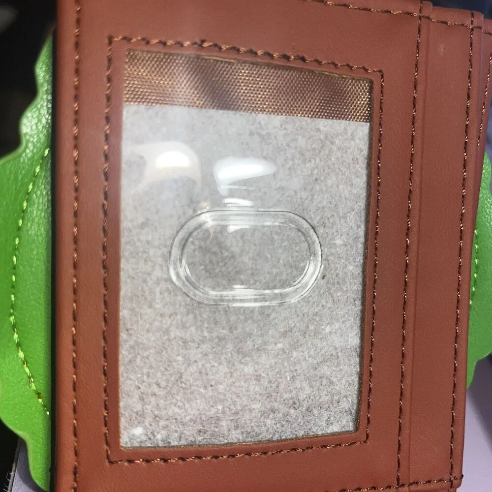 Spongebob Themed Unisex Krabby Patty Hamburger Vinyl Bifold Wallet - Image 3