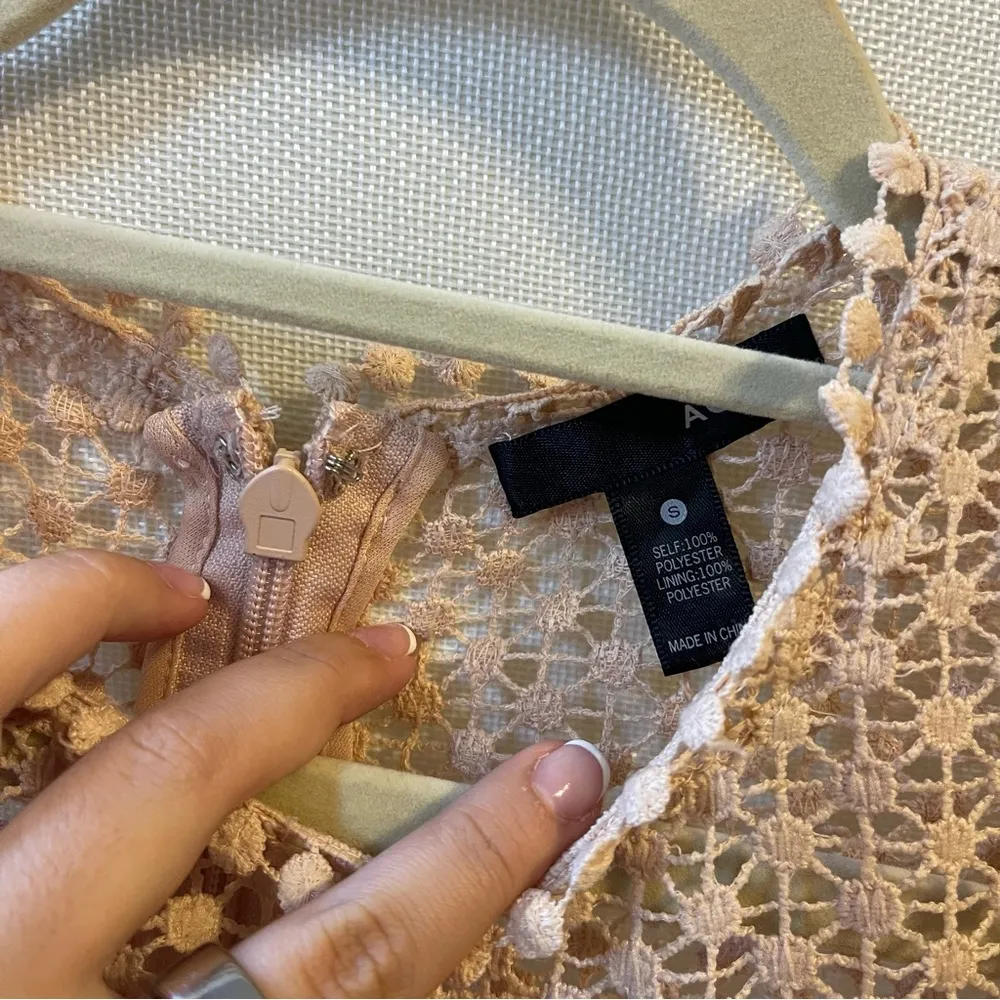 Aqua Blush Pink Cocktail Dress - Image 6