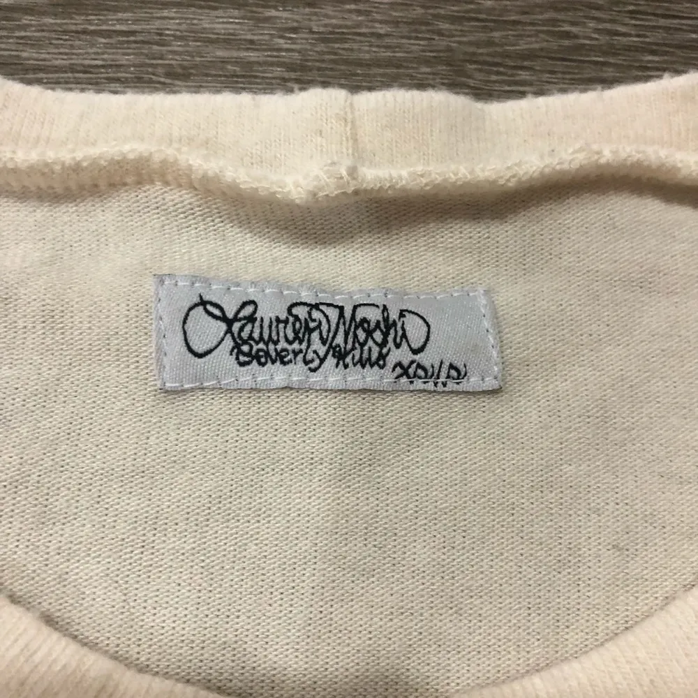 Lauren Moshi Super Soft Beach Sweater Pullover Top Sweatshirt Boho Chic Small - Image 4