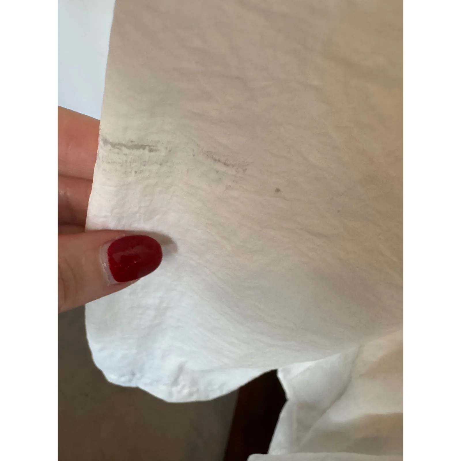 Jason Jacket‎ Women Medium White Ruffle Hem Full Zip Lightweight Coat Outdoort - Image 10