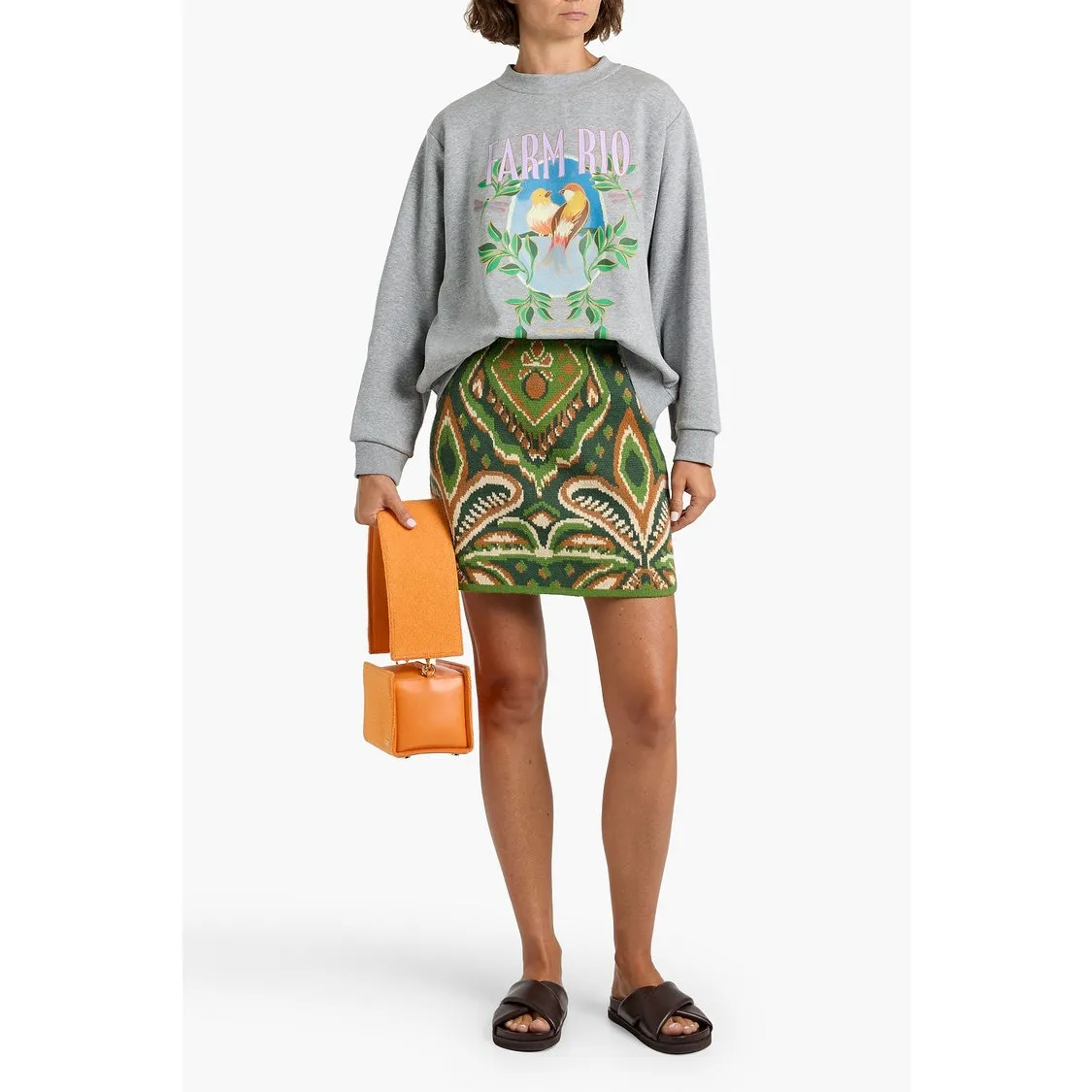 FARM Rio Printed fleece sweatshirt - Image 3