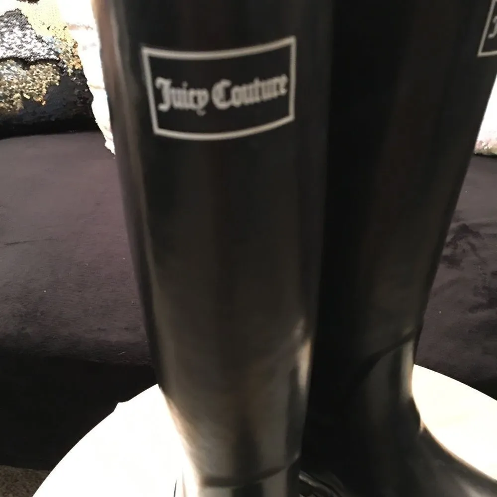 Juicy Couture Black Women's Rain Boots - Image 2