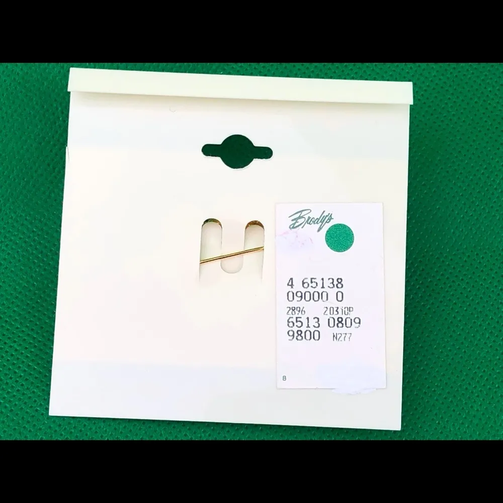 John Candice Crystal Gold Tone Turtle Brooch - Image 3