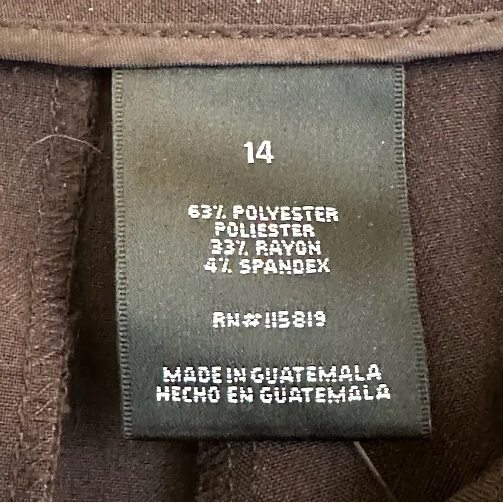 East 5th chocolate brown knee length walking dress shorts women 14 - Image 8