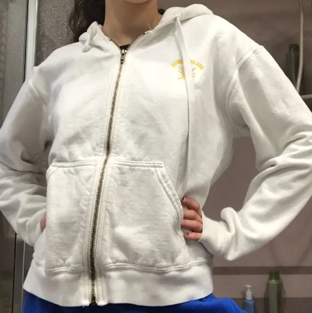 Comfort Colors white Zip Up - Image 2