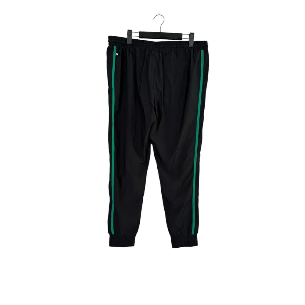 NWT Fabletics Valerie Slouch Jogger Drawstring Waist Contrasting Colors L Black - Image 15