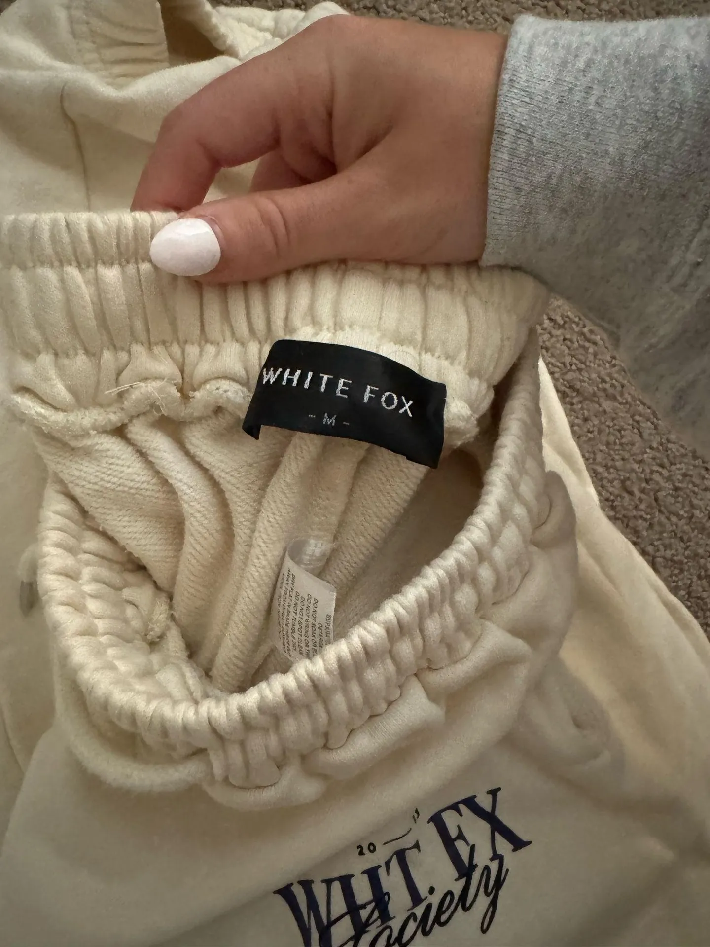 White Fox Boutique Sweat Set - Image 3