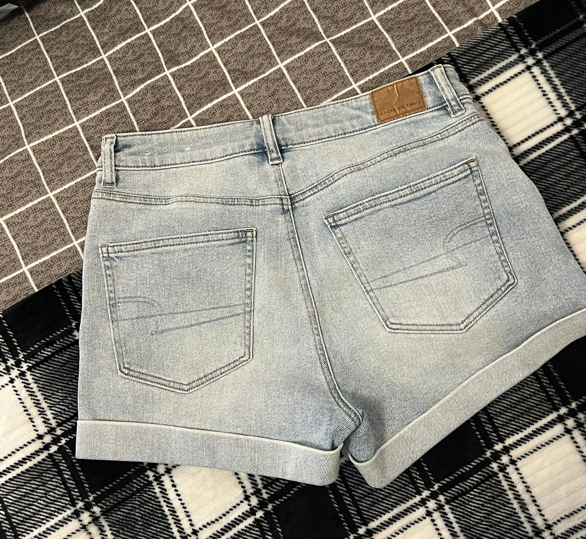 Mom High Rise Jean Shorts - Image 2