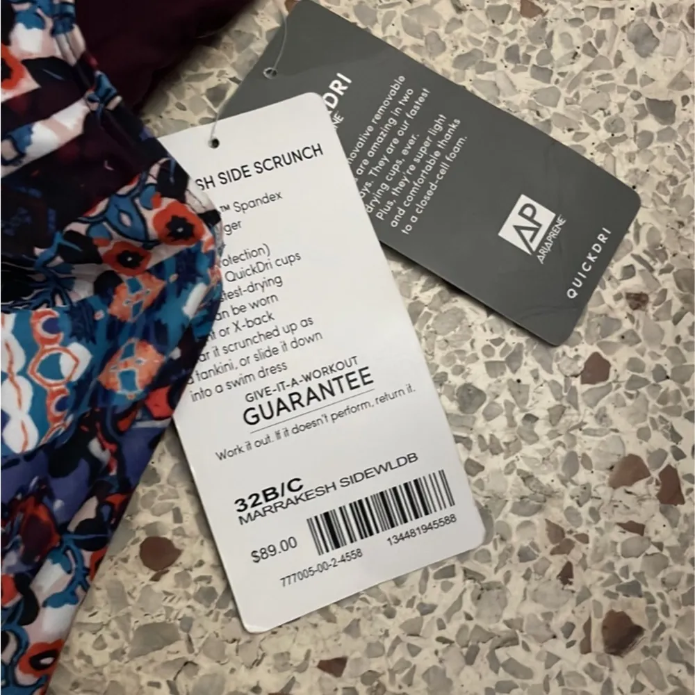 NWT Athleta Marrakesh Side Scrunch Tankini Swim Top or Swim Dress - Image 10