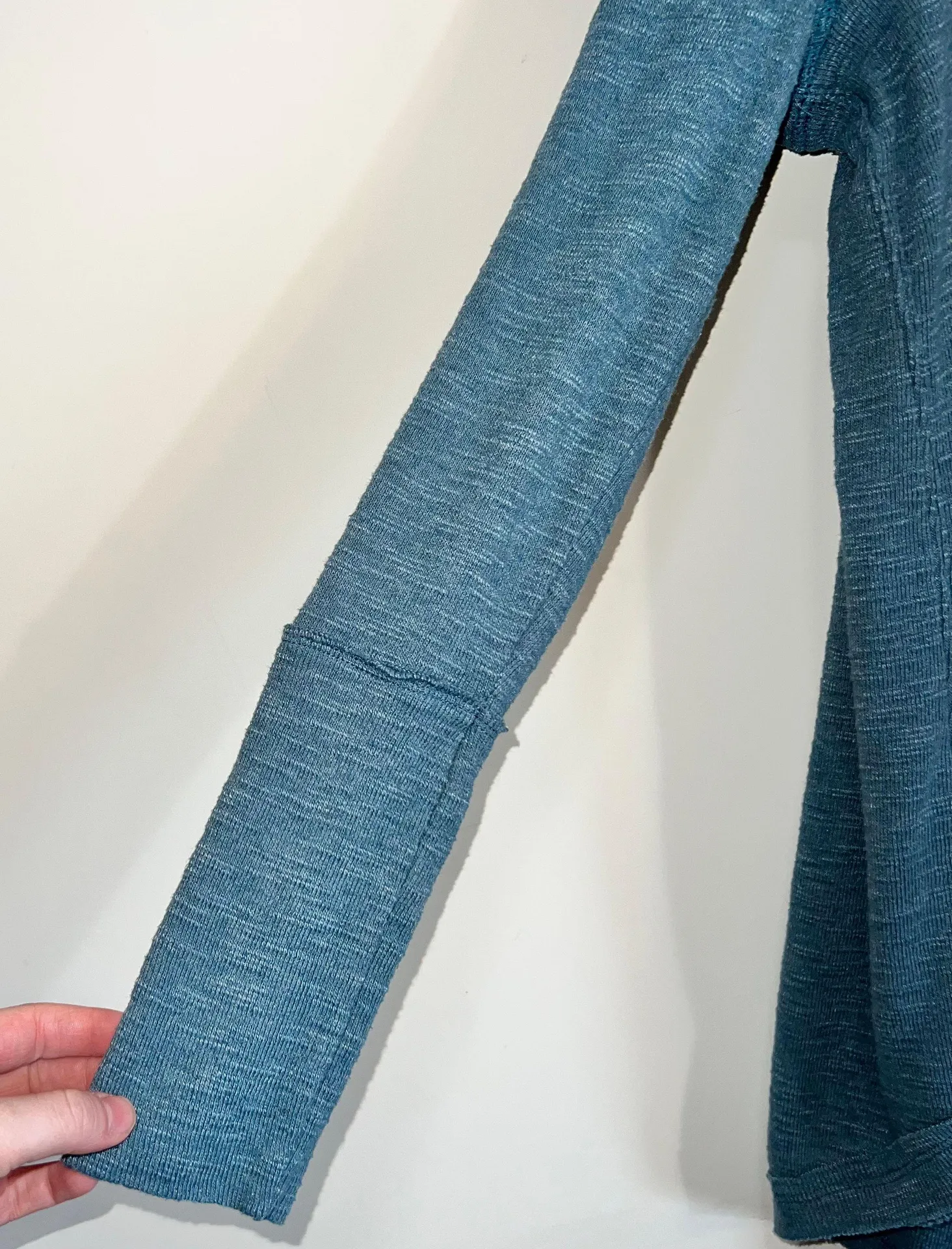 Free People Split Back Turtleneck Sweater Size XS - Image 4