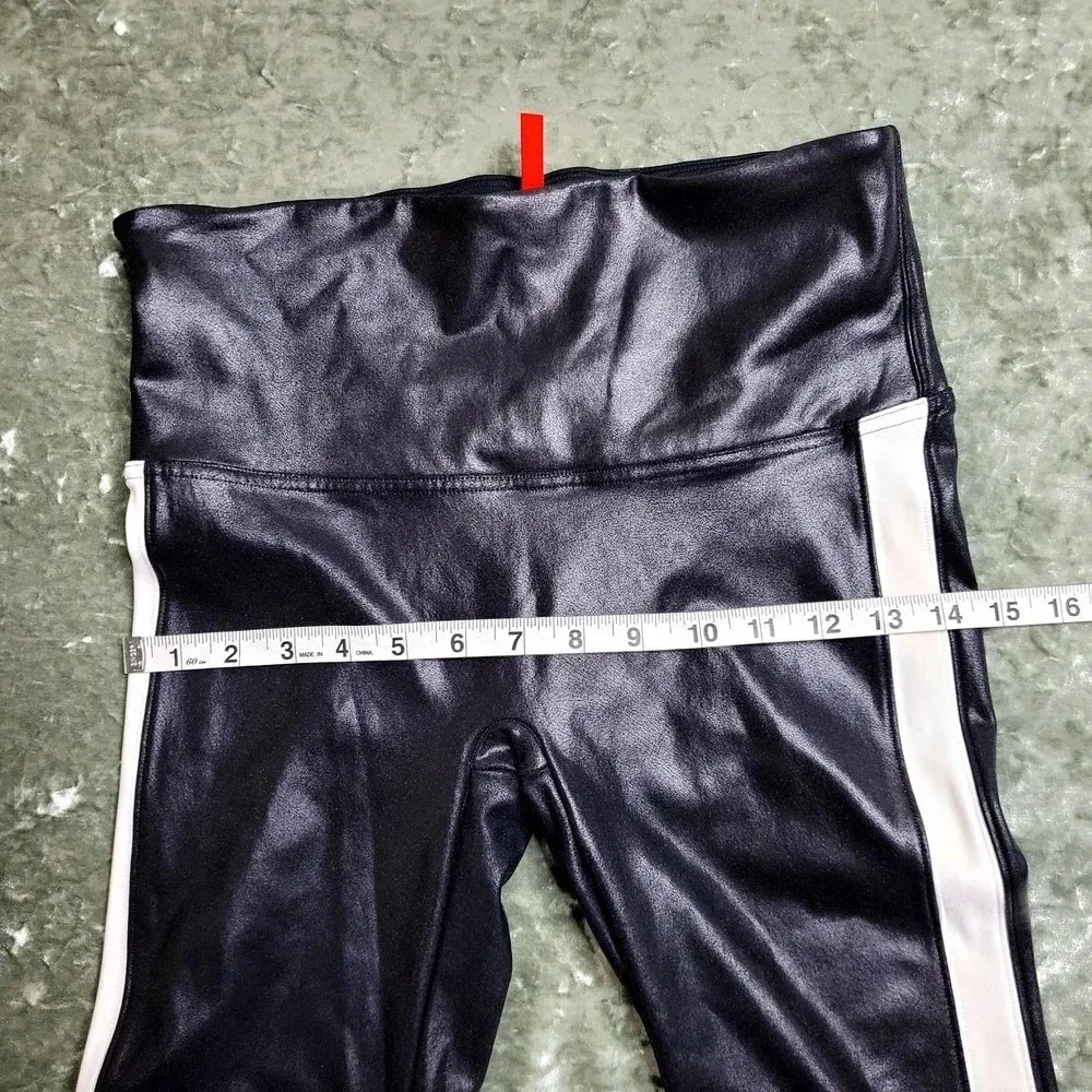 Spanx  Faux Leather Side Stripe Legging - Image 7