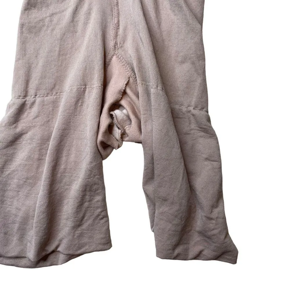 Spanx by Sara Blakely Shapewear Shorts Beige Nude Tan Size A (XS) Double Gusset - Image 4