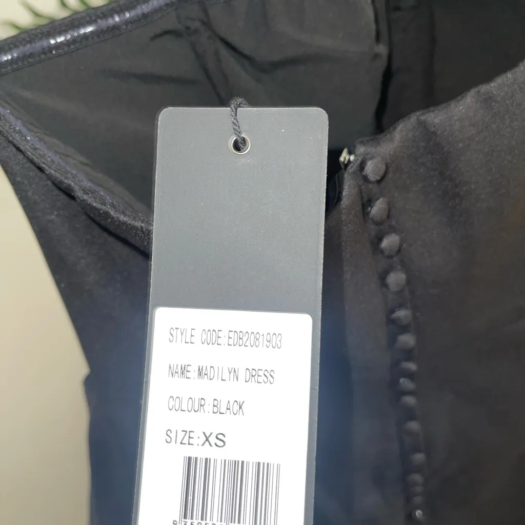 Elliatt MADILYN midi cascade Ruffle Strapless Cocktail Dress size XS. NWT - Image 8