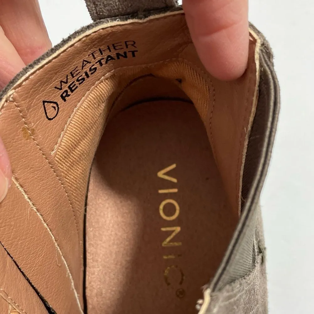 NEW Vionic Paloma Wedge Ankle‎ Bootie in Greige Size 7 - Image 6