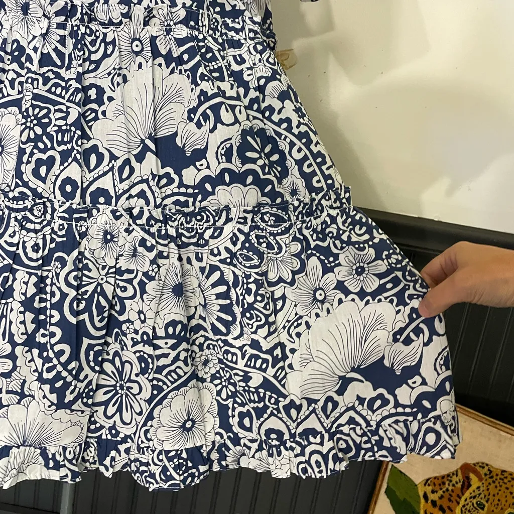 Hyacinth House Tuckernuck Thea Tiered Floral Mini Dress - Image 10